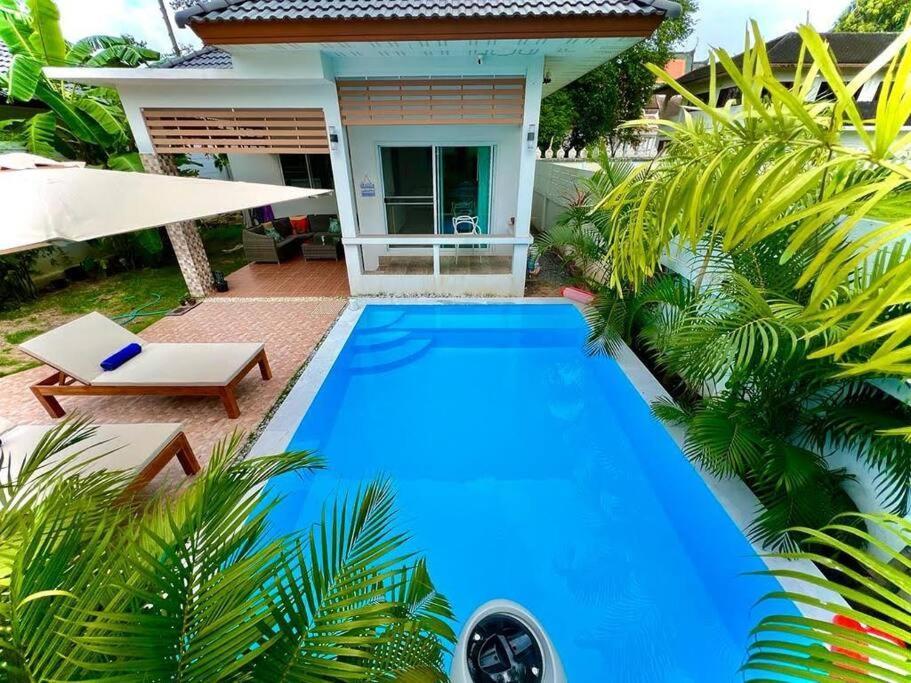 Amphoe Koksamui Holiday House Near Lamai With Swimming Pool. 2 Bedrooms מראה חיצוני תמונה
