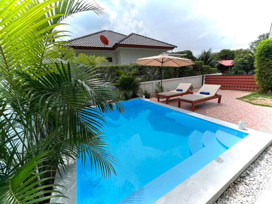 Amphoe Koksamui Holiday House Near Lamai With Swimming Pool. 2 Bedrooms מראה חיצוני תמונה